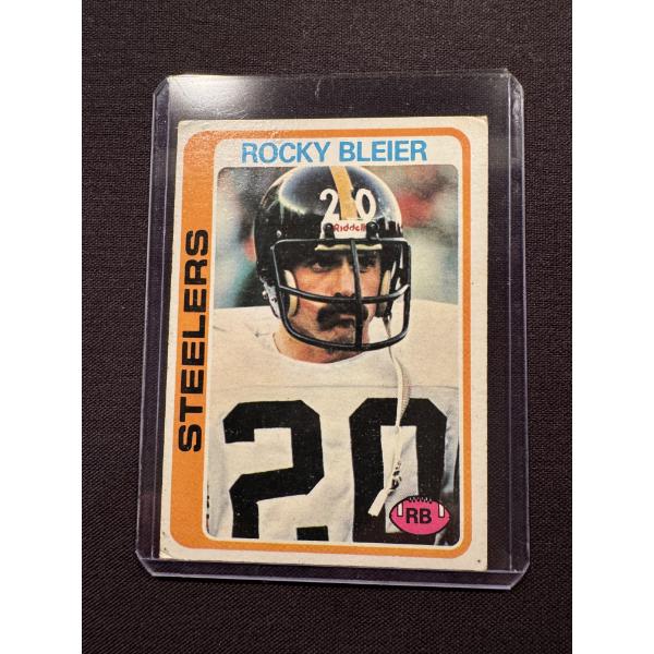 1978 Rocky Bleier Pittsburgh Steelers Football Card - Mint Condition