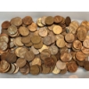 Image 1 : Over ~200 Unsearched Pre 1980's United States Lincoln Pennies TW: 656.1g