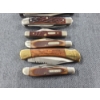 Image 3 : Six Assorted Pocket Knives Including Case, Old Timers & Norfolk Southern Engraved 