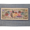 Image 2 : Happy Birthday Million Dollar Bill In Mint Condition In Protective Holder