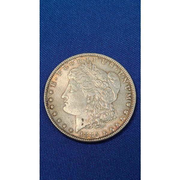 1885 90% Silver Morgan Dollar 