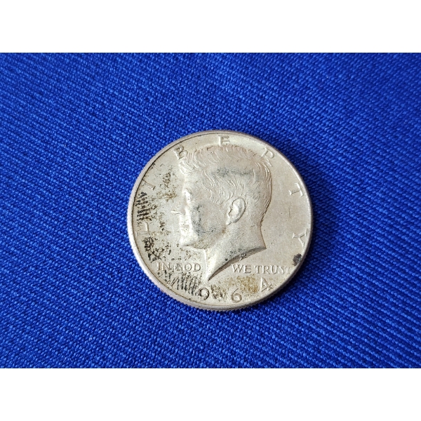 1964 90% Silver Kennedy Half Dollar