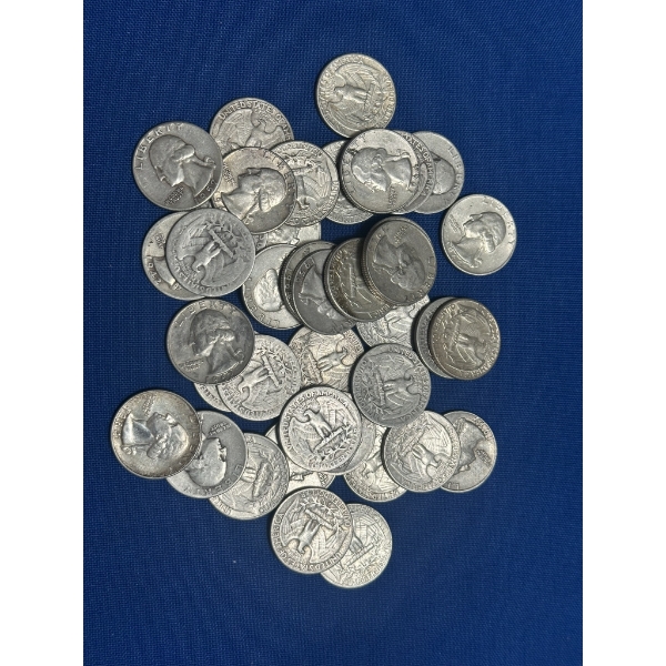 Assorted 90% Silver Quarters - $10 Face Value