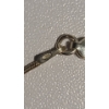 Image 5 : (2) Sterling Silver Chain Necklaces & Sterling Silver Funky Bracelet 