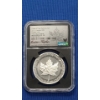 Image 1 : 2019 NGC First Day Of Issue Modified PF 70 Pride Of Two Nations 1 oz 9999 Silver Canadian Maple Leaf