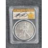 Image 1 : PCGS SP70 2018-W Burnished Silver Eagle First Day of Issue - 1 of 1,000