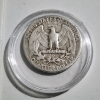 Image 6 : Two 90% Silver Washington Quarters ~ 1964-D & 1943-D ~ $0.50 Face Value-