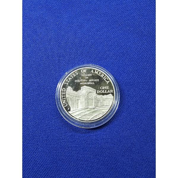 1994- P United States Women in Military - Commemorative Uncirculated Silver Dollar Coin