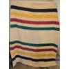 Image 1 : Vintage Hudson Bay Point Blanket - 3.5 point (Twin Size)