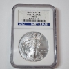 Image 1 : 2010 American Silver Eagle $1 Early Releases - 1 oz .999 Fine Silver - Graded by NGC MS 69