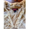 Image 2 : Fawn Color Faux Fur Shrug & Black Sheer Beaded Scarf