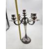 Image 7 : Incredible Sterling Silver 5-Arm Candelabra - Total Weight: 5.4lbs
