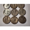 Image 9 : 11 Assorted 90% Silver United States Dimes Including Barbers, Mercury & Roosevelt ~ DATES BACK 1892!