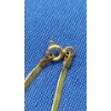 Image 4 : 14K Gold 18" Herringbone Necklace - Weight: 2.4g