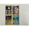 Image 1 : Lot of 4 Vintage Reverse Holo Pokemon Trading Cards