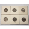 Image 8 : x6 Assorted Years Buffalo Nickels FV: $0.30
