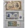 Image 2 : Three Foreign Bills in Protective Sleeves - AFV Unknown, Various Nationalities