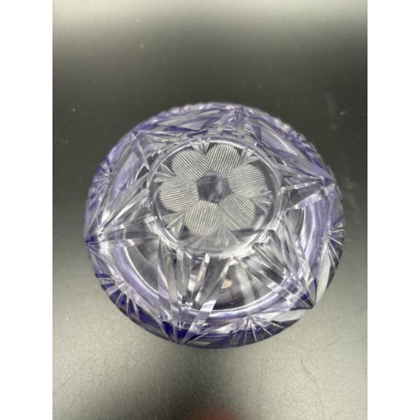 Gorgeous Purple Candy Dish with Lid