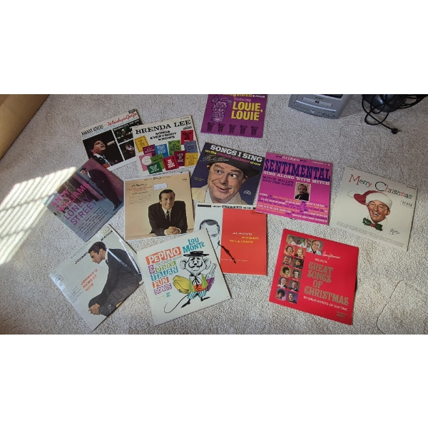 PICKUP IN CANTON - GROUP OF VINTAGE RECORDS / LPs - See Pics