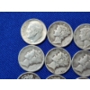 Image 6 : Assorted Silver Dimes: (1) Roosevelt 1964 & Assorted Mercury Face Value: $2.00
