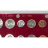 Image 2 : 1958 U.S Mint Coin Set With 90% Silver In Acrylic Display