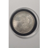 Image 1 : United States 1921 90% Silver Morgan Dollar In Coin Capsule - AU Condition