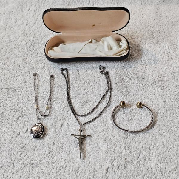 Vintage Collection of Silver-Toned Jewelry