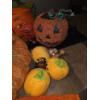 Image 4 : Lighted Large Ghost, Wreath, Lighted Pumpkin, New Towels, Large Felt Pumpkin & More!