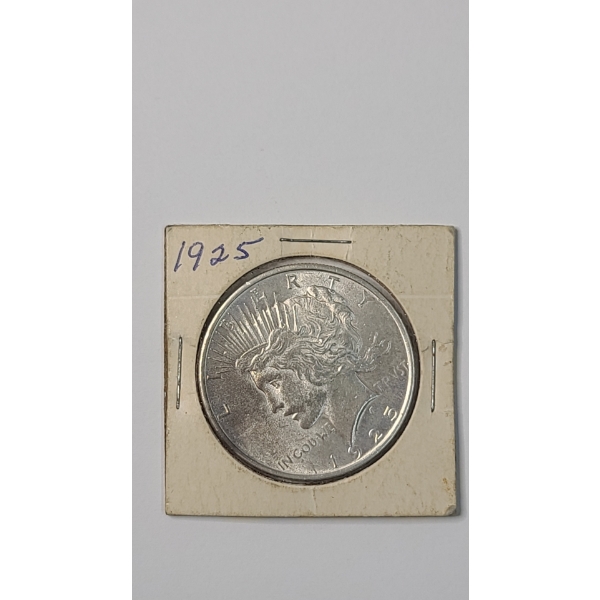 United States 1925 90% Silver Peace Dollar