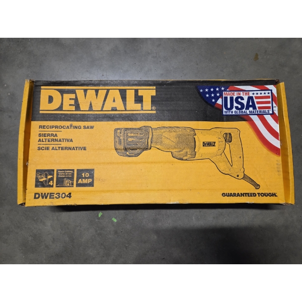 New! DeWalt 10 Amp Reciprocating Saw