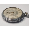Image 5 : Vintage Art Deco "Satisfaction" Roamer 6 Jewel Swiss Open-face Dress Pocket Watch - Non-Working Cond