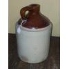 Image 2 : Antique Stoneware Jugs - 3 Pcs (One Half Gallon & 2, One Gallon) - Nice Condition As Shown