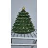 Image 1 : PICKUP IN NORTHFIELD - Christmas Tree's  8.5" Ceramic Cookie Jar  & 28" Craft Made With Pine Cones 