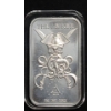 Image 2 : "Covid 19 Heroes Rise Up" 1 Troy Ounce .999 Fine Silver Rare Bar From The Locker Mint 