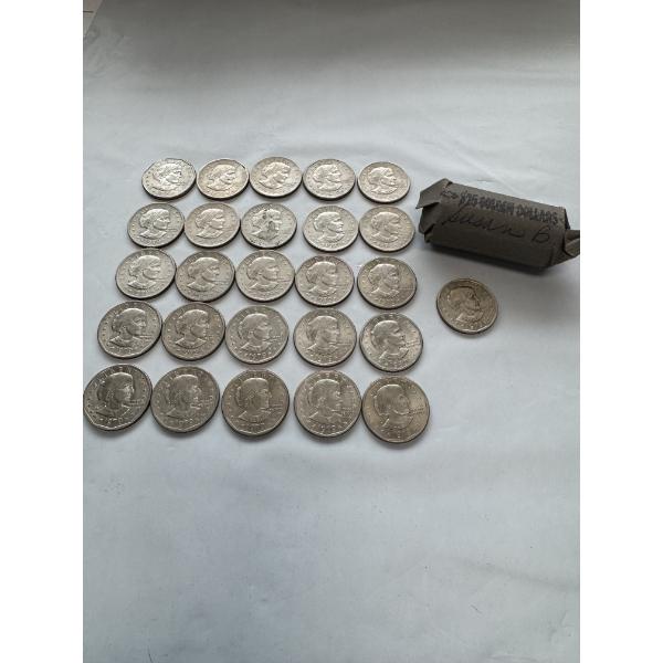 Lot Of 51 Susan B. Anthony Silver Dollars - Mint Condition