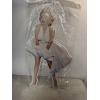 Marilyn Monroe 2' Tall Metal Sign - New In The Package
