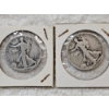Image 1 : 90% Silver United States Half-Dollar Assortment (Walking Liberty) - AFV: $1.00
