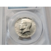 Image 2 : 1966 Kennedy Half Dollar 40% Silver Uncirculated Coin in Slab