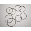 Image 1 : Four Pairs of Sterling Silver Hoop Earrings - Total Weight: 25.9g