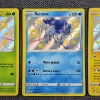 Image 3 : Three Holo Rare Shiny Pokemon Trading Cards