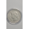 Image 1 : United States 1922 90% Silver Peace Dollar In Coin Capsule