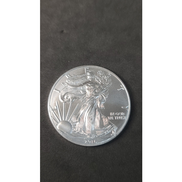 2016 American Eagle 1 Oz 99.9% Fine Silver Dollar