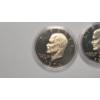 Image 2 : U.S 1974-S Proof, 1977-S Proof, 1978-D Eisenhower Dollars In Coin Capsules - Face Value: $