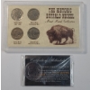 Image 1 : The Historic Buffalo Nickel Mint Mark Collection & Collectible 1936 Black Ruthenium Buffalo Nickel 