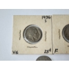 Image 2 : Lot of 16 Assorted U.S. Nickels Including Liberty Head "V" and Buffalo - FV: $0.80