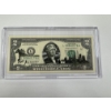 Image 1 : 2003 United States Jefferson KENTUCKY $2.00 Bill In Hard Case Holder - Mint Condition - RARE