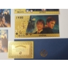 Image 10 : x7 Assorted Harry Potter 24K Gold Foil Banknotes Set w/ CoA