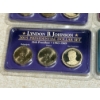 Image 5 : Presidential Dollars - FV $ 12 - Franklin D. Roosevelt - Dwight D. Eisenhower - Lyndon B. Johnson 