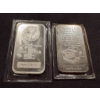 Image 1 : 2 - One Troy Oz .999 Fine Silver Bars - Mint Condition - 2 Silver Ounces For One Bid