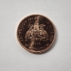 Image 2 : 2025 Ascension Island Quarter Dollar 1/4th oz .999 Fine Copper Round
